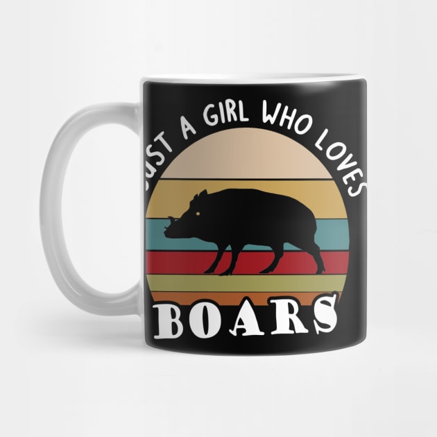 Wild boar girl love saying huntress hunt by FindYourFavouriteDesign